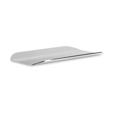 Blu Dot Twofold Small Tray - Stainless In Silver