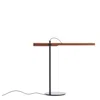 Blu Dot Type A Task Table Lamp - Walnut / Oblivion