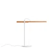 Blu Dot Type A Task Table Lamp - White Oak / White