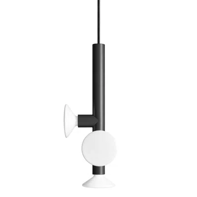 Blu Dot Ultra 3 Pendant Light In Oblivion
