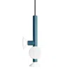 Blu Dot Ultra 3 Pendant Light In Space Blue