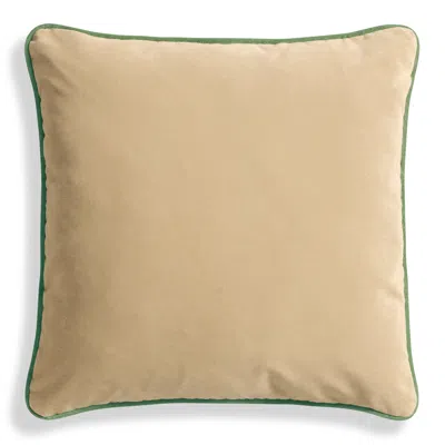 Blu Dot Union 20" Square Pillow - Sesame In Brown