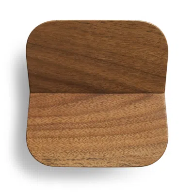 Blu Dot Uphold Square Hook - Walnut In Brown