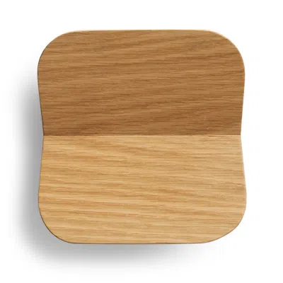 Blu Dot Uphold Square Hook In White Oak