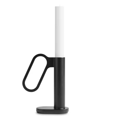 Blu Dot Who Goes There? Candle Holder Shape 1 In Black