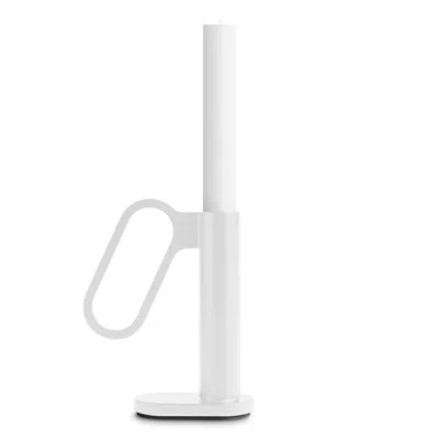 Blu Dot Who Goes There? Candle Holder Shape 1 In White