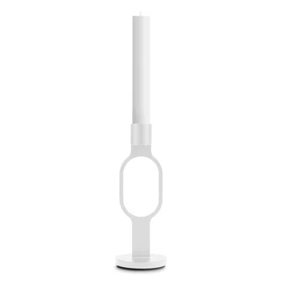Blu Dot Who Goes There? Candle Holder Shape 2 - White
