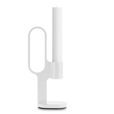 Blu Dot Who Goes There? Candle Holder Shape 3 - White