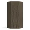 Blu Dot Wink Large Lantern In Dark Olive