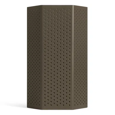 Blu Dot Wink Large Lantern In Dark Olive