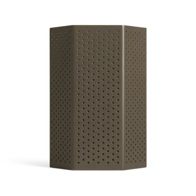 Blu Dot Wink Medium Lantern - Dark Olive In Green
