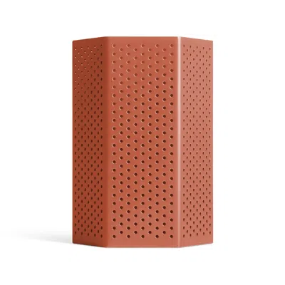 Blu Dot Wink Medium Lantern In Tomato