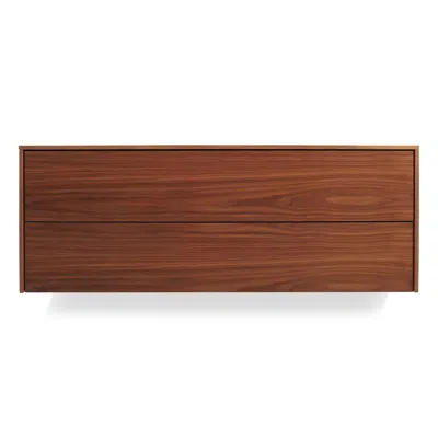 Blu Dot Wonder Wall 2.0 2 Drawer Cabinet - Walnut In Brown
