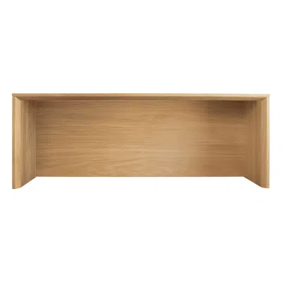 Blu Dot Wonder Wall 2.0 Desk - White Oak In Brown