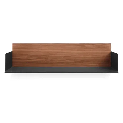 Blu Dot Wonder Wall 2.0 Shelf - Walnut / Oblivion In Brown