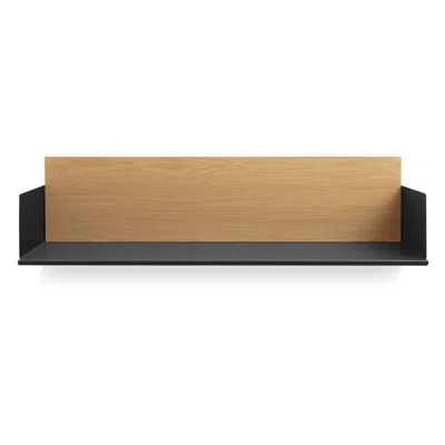 Blu Dot Wonder Wall 2.0 Shelf - White Oak / Oblivion In Brown