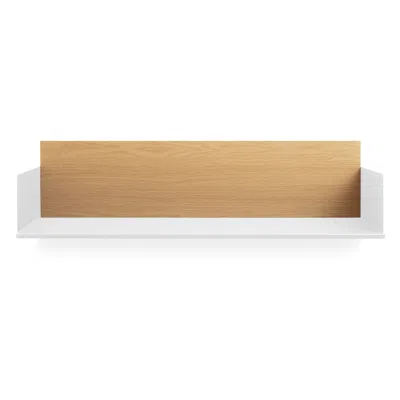 Blu Dot Wonder Wall 2.0 Shelf In White Oak/white
