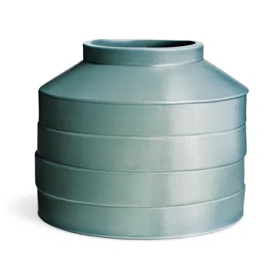 Blu Dot Wonk Vase Shape 2 In Ocean