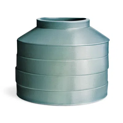 Blu Dot Wonk Vase Shape 2 - Ocean In Blue