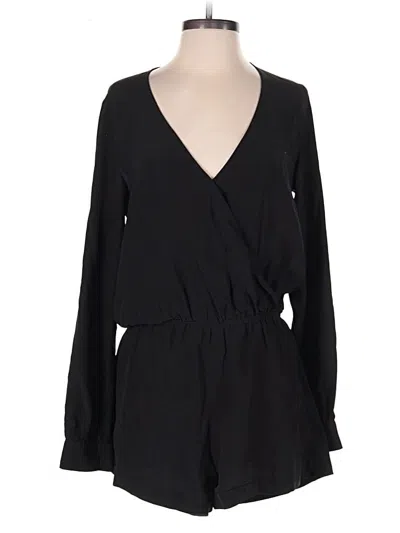 Pre-owned Blu Moon Romper In Black