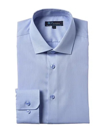 Blu Non-iron Dress Shirt In E