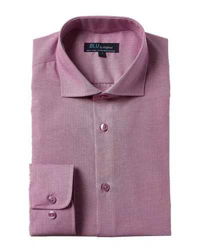 Blu Non-iron Dress Shirt In Purple