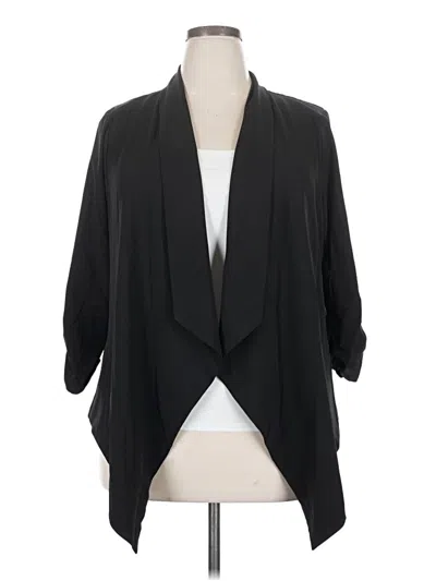 Pre-owned Blu Pepper Blazer Jacket In Black