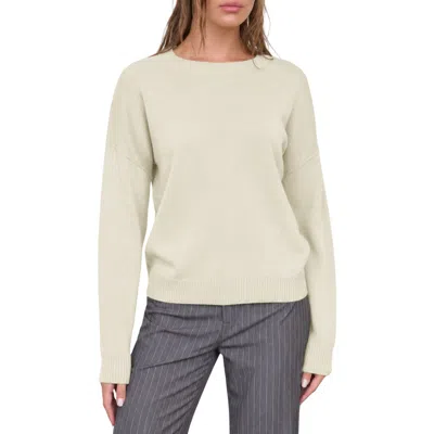 Blu Pepper Boat Neck Long Sleeve Rib Top In Olive