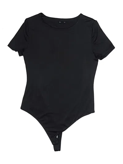 Pre-owned Blu Pepper Bodysuit In Black