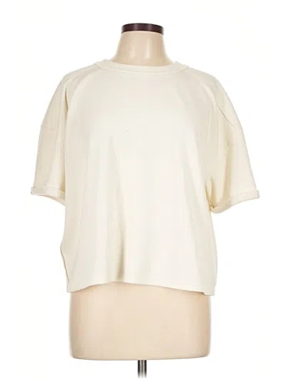 Pre-owned Blu Pepper Cardigan Sweater In Ivory
