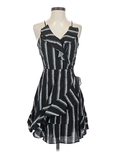 Pre-owned Blu Pepper Casual Dress In Black