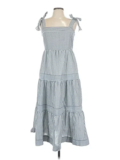 Pre-owned Blu Pepper Casual Dress In Blue