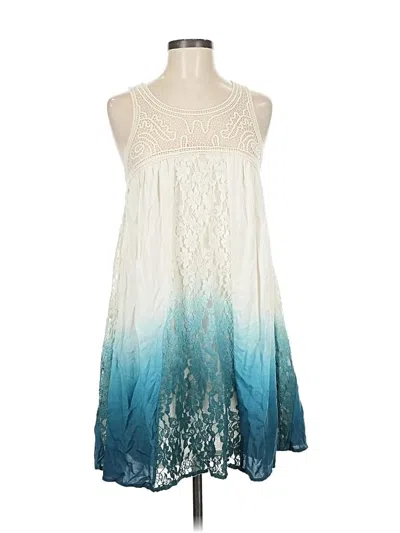 Pre-owned Blu Pepper Casual Dress In Blue