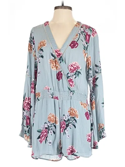 Pre-owned Blu Pepper Casual Dress In Blue