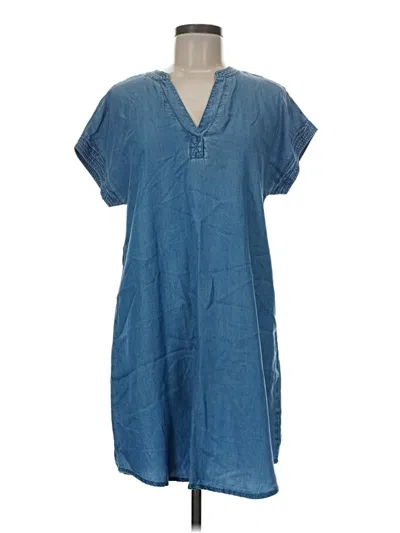 Pre-owned Blu Pepper Casual Dress In Blue