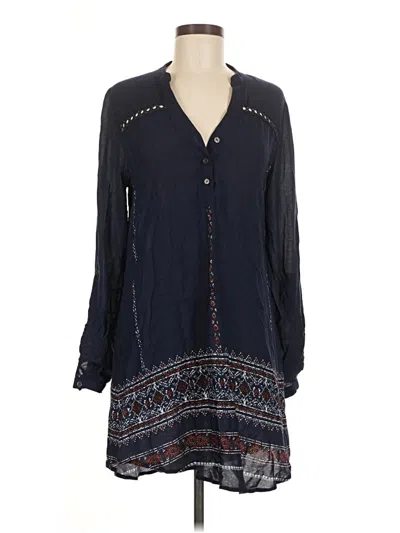 Pre-owned Blu Pepper Casual Dress In Blue