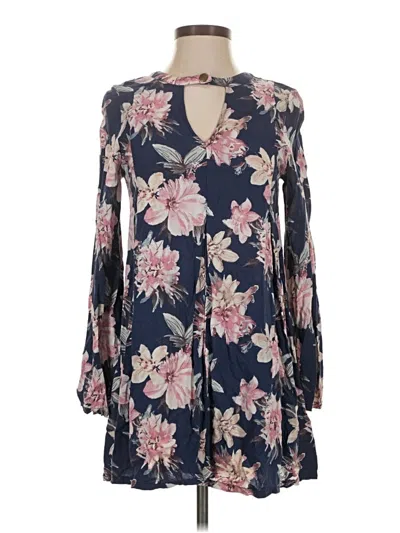 Pre-owned Blu Pepper Casual Dress In Blue