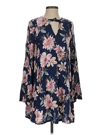 Pre-owned Blu Pepper Casual Dress In Blue