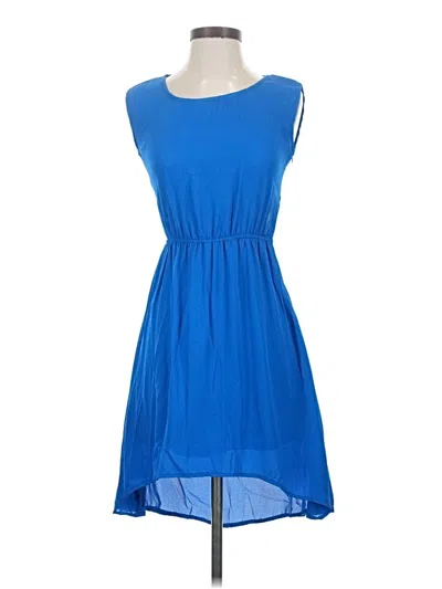 Pre-owned Blu Pepper Casual Dress In Blue