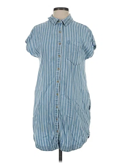 Pre-owned Blu Pepper Casual Dress In Blue