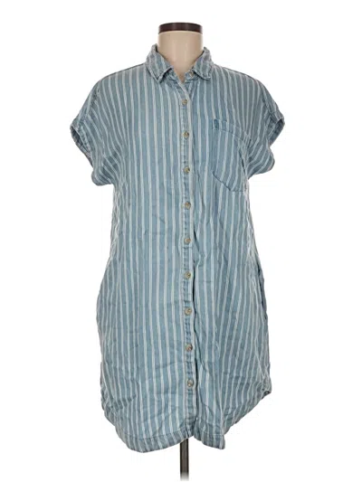 Pre-owned Blu Pepper Casual Dress In Blue