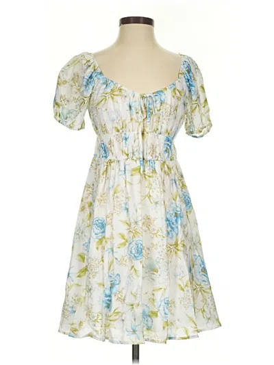 Pre-owned Blu Pepper Casual Dress In Blue