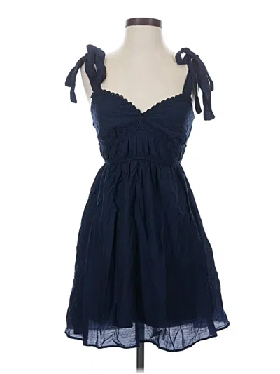 Pre-owned Blu Pepper Casual Dress In Blue