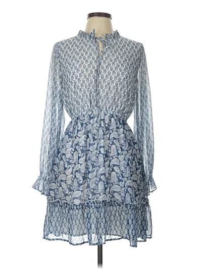 Pre-owned Blu Pepper Casual Dress In Blue