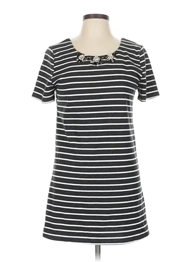 Pre-owned Blu Pepper Casual Dress In Gray