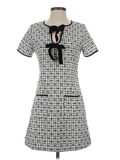 Blu Pepper Casual Dress In Gray