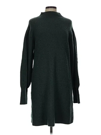 Pre-owned Blu Pepper Casual Dress In Green