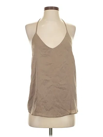 Pre-owned Blu Pepper Casual Dress In Tan