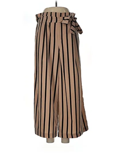 Pre-owned Blu Pepper Casual Pants In Brown