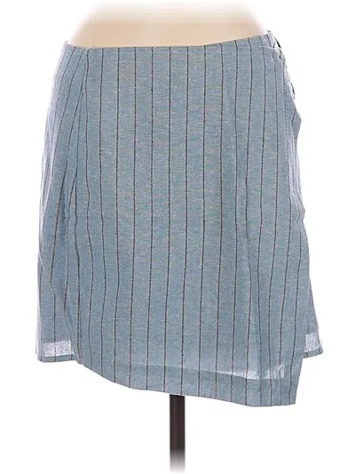 Blu Pepper Casual Skirt In Blue